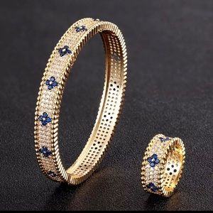🤩luxory bracelet and ring. Set, brand new